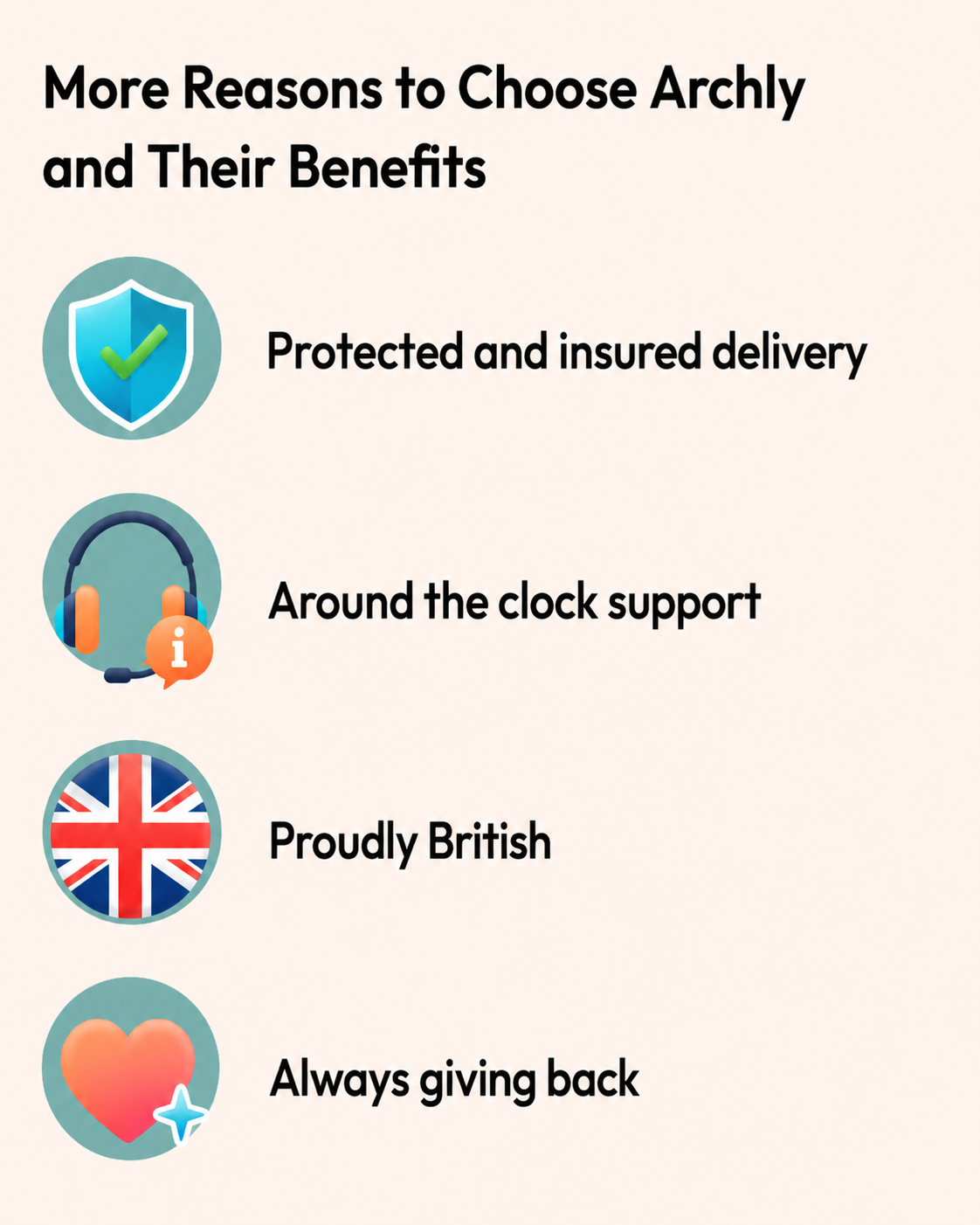Reasons to choose Archly
