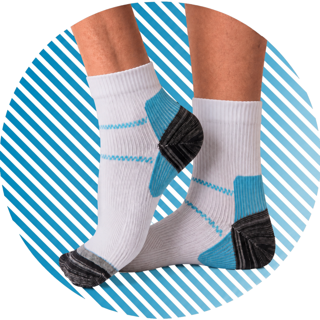 Get rid of aching arches and swollen feet with Archly ankle compression