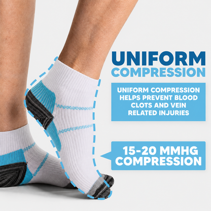 Ankle Compression Socks for Swelling & Aching Feet