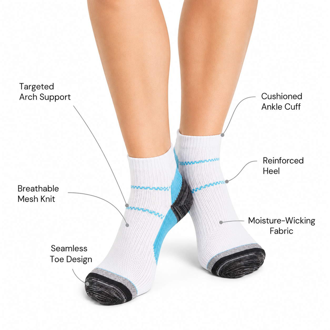 Archly All-Day Comfort Socks | 3 Pairs